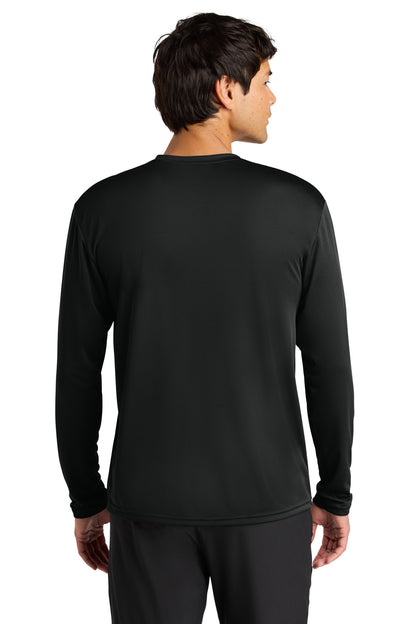 Black A4 Cooling Performance Long Sleeve Tee A4N3165 plain