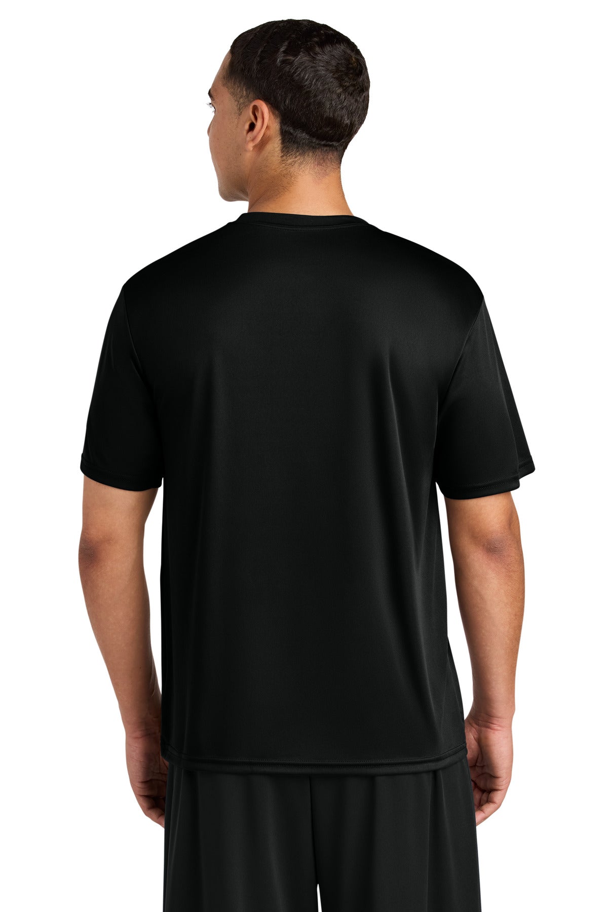 Black A4 Cooling Performance Short Sleeve Tee A4N3142 plain