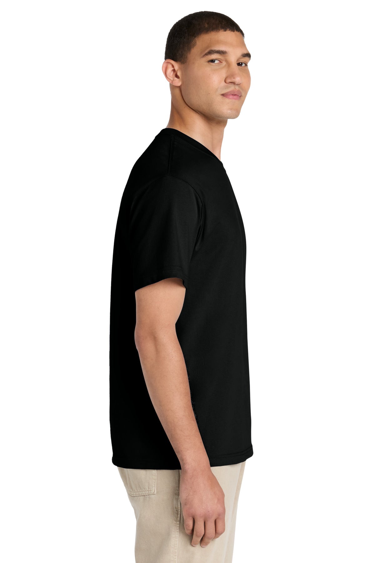 Black BELLA+CANVAS Unisex 6-Ounce Heavyweight Tee BC3010