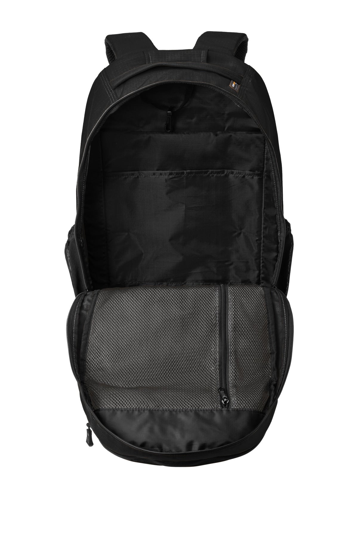 Black Carhartt 25L Ripstop Backpack CTB0000481 plain