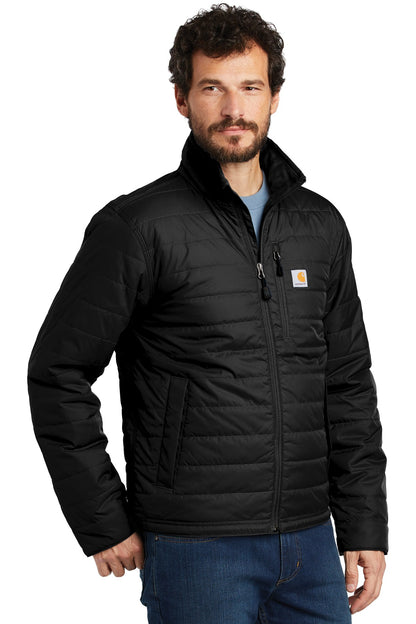 Black Carhartt Gilliam Jacket. CT102208 plain