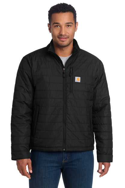 Black Carhartt Gilliam Jacket. CT102208 plain