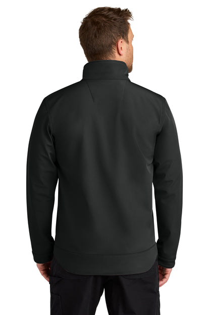 Black Carhartt Rain Defender Soft Shell Jacket CT106438 plain