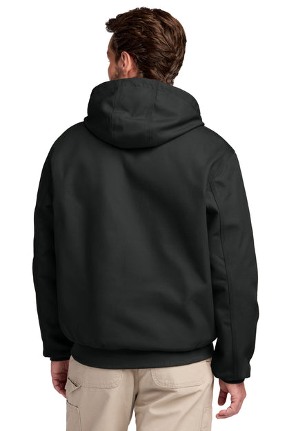 Black Carhartt Thermal-Lined Duck Active Jac. CT106678 plain