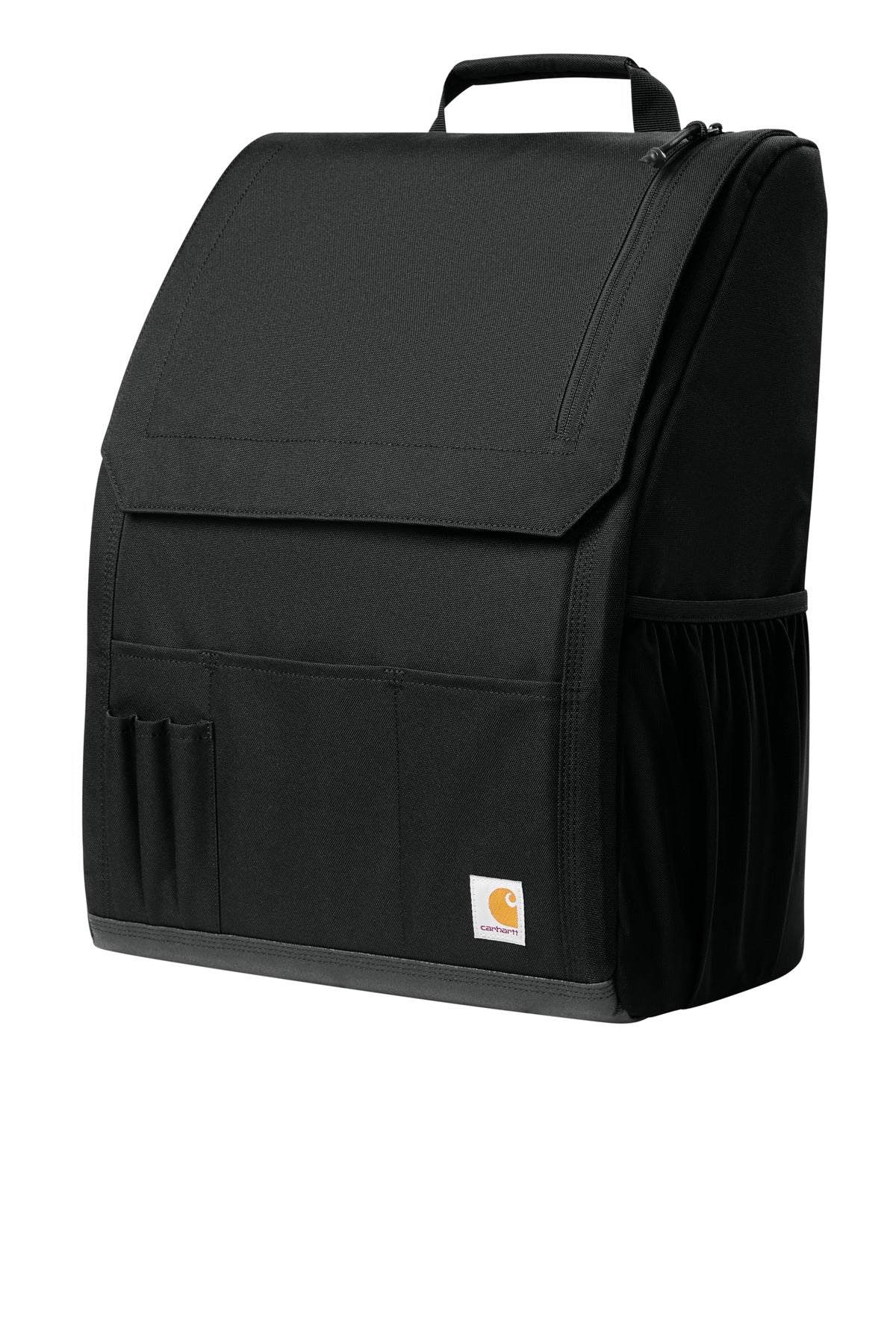 Black Carhartt Universal Seat Organizer CTC0001617 plain