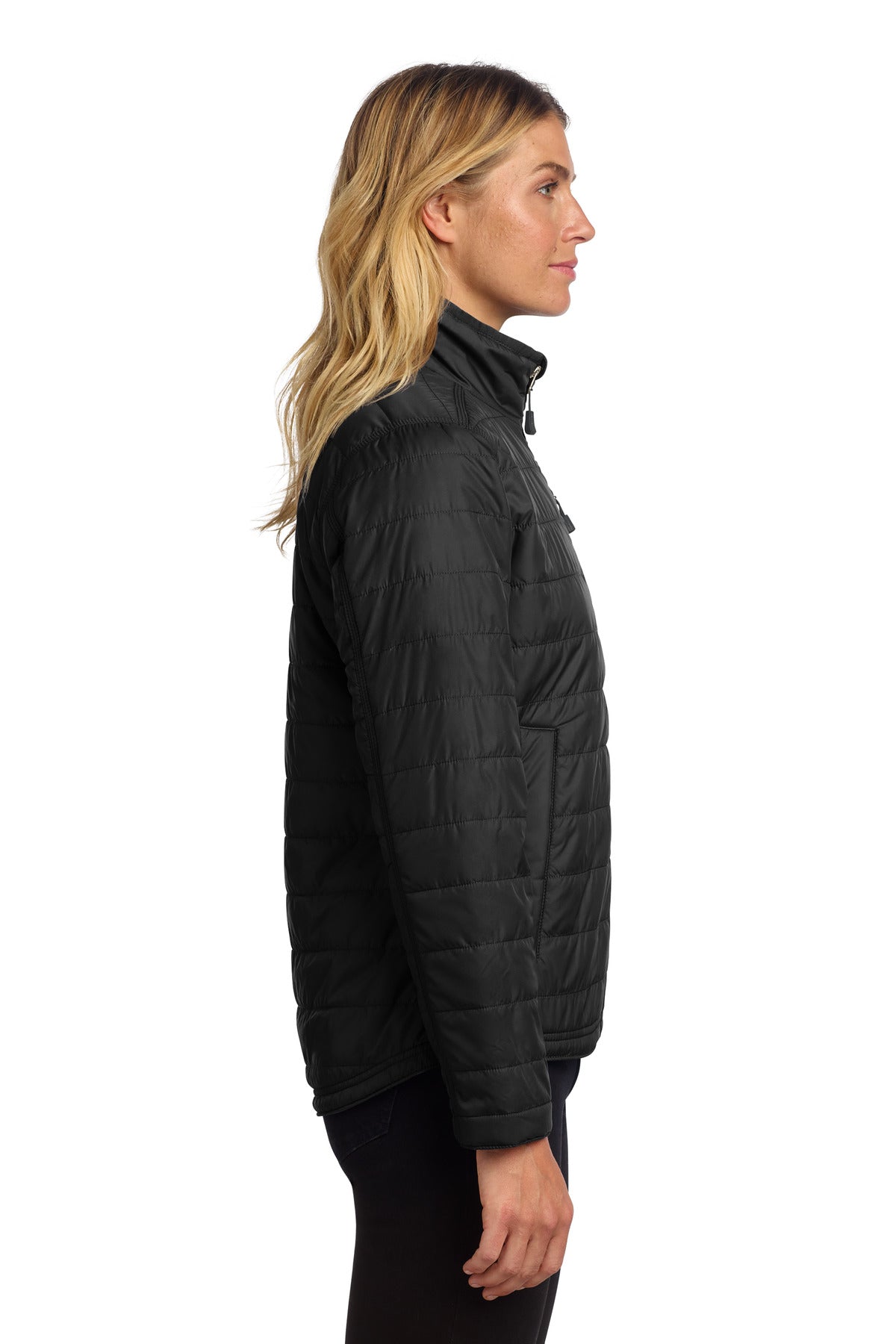 Black Carhartt Women's Gilliam Jacket CT104314 plain