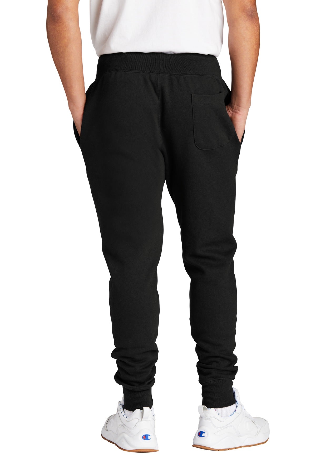 Black Champion Reverse Weave Jogger RW25 plain