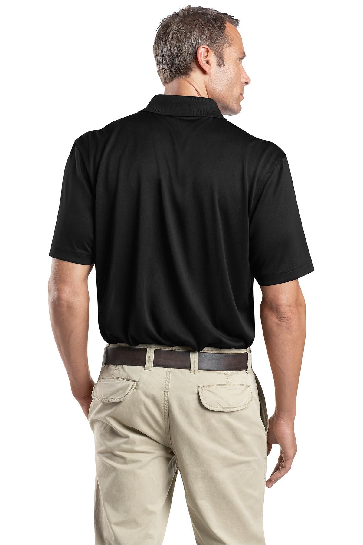 Black CornerStone - Select Snag-Proof Polo. CS412 plain