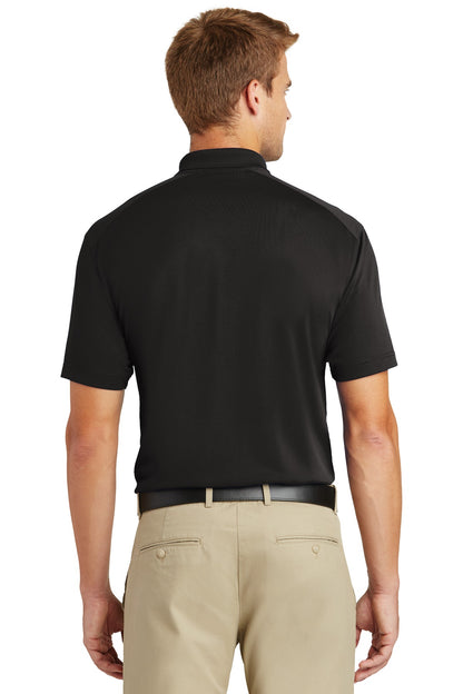 Black CornerStone Tall Select Lightweight Snag-Proof Polo TLCS418 plain