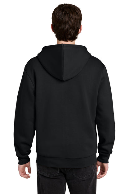 Black District MelloFleece Full-Zip Hoodie DT6702 plain