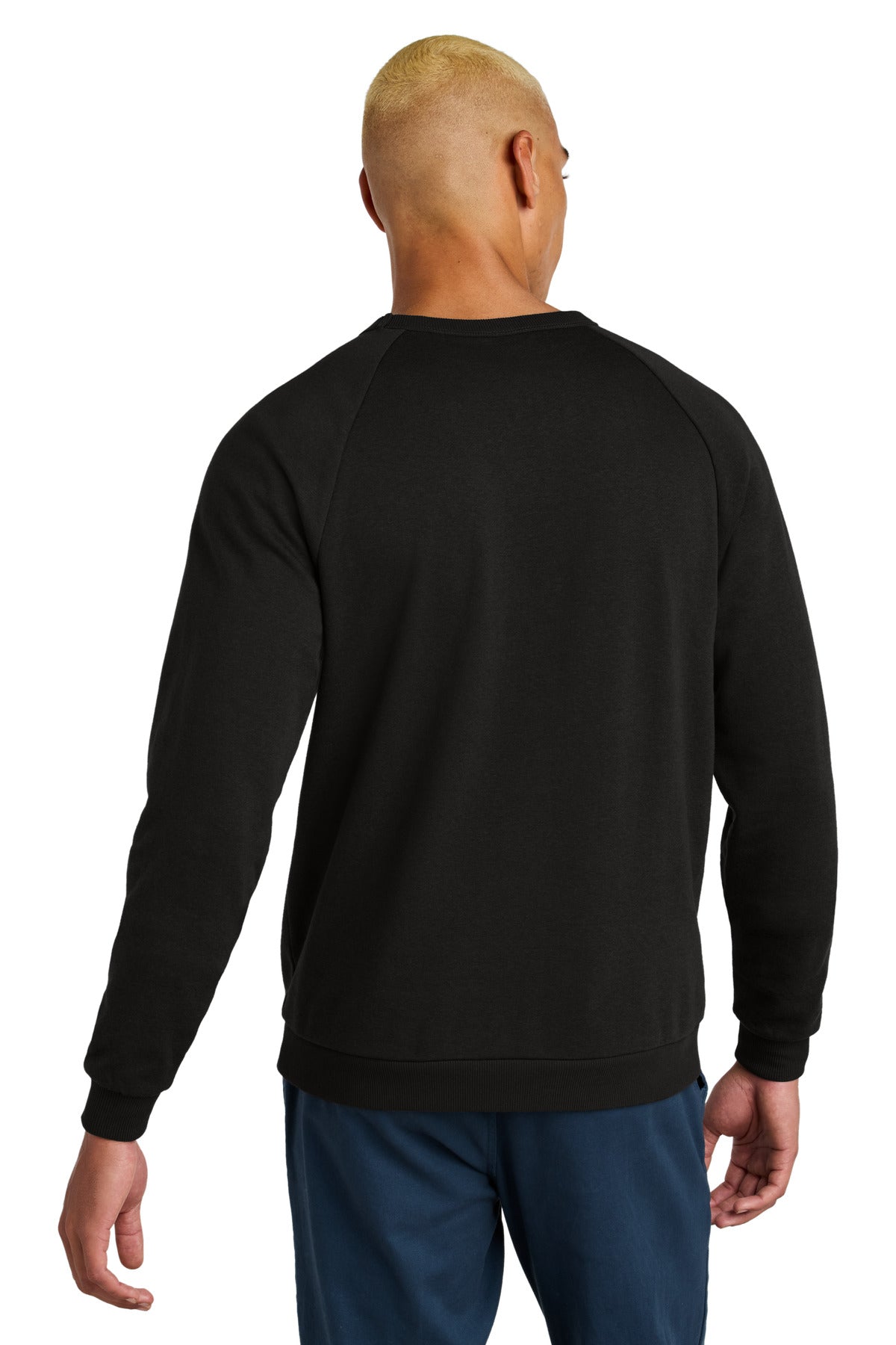 Black District Perfect Tri Fleece Crewneck Sweatshirt DT1304 plain
