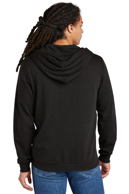 Black District Perfect Tri Fleece Full-Zip Hoodie DT1302 plain