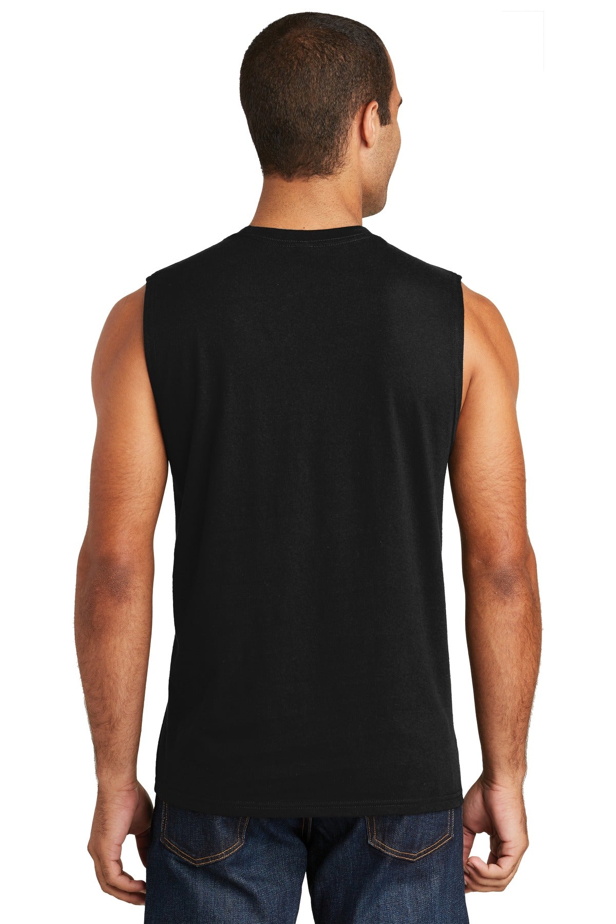 Black District V.I.T Muscle Tank DT6300 plain