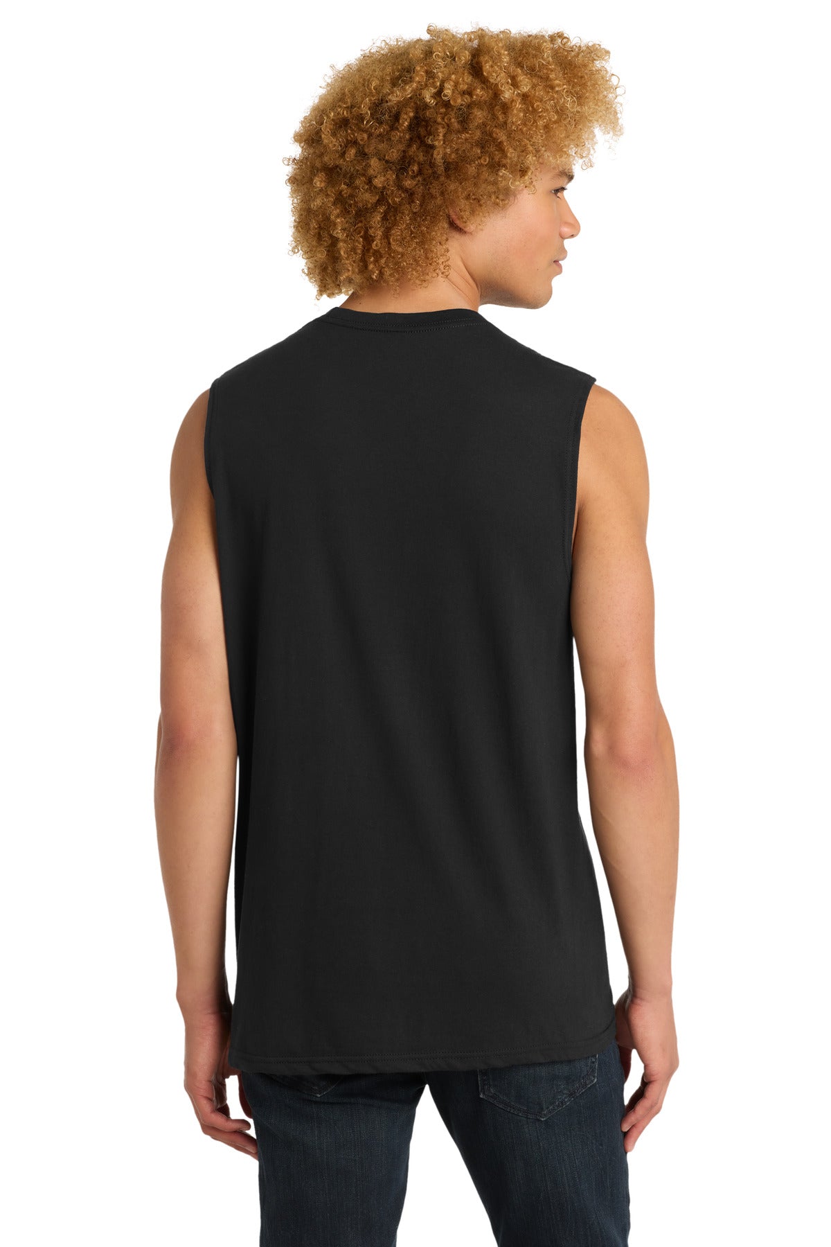 Black District V.I.T Muscle Tank DT6300 plain