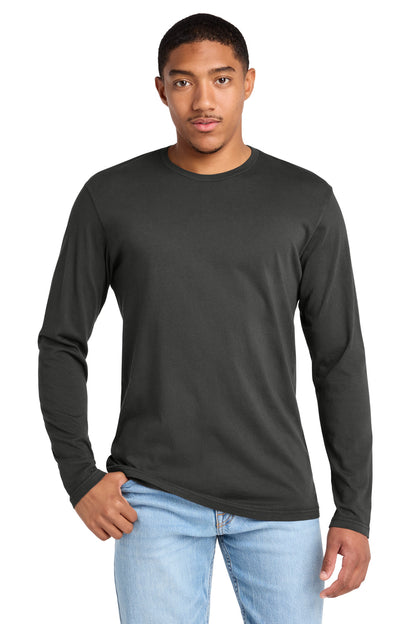 Black District Wash Long Sleeve Tee DT2103