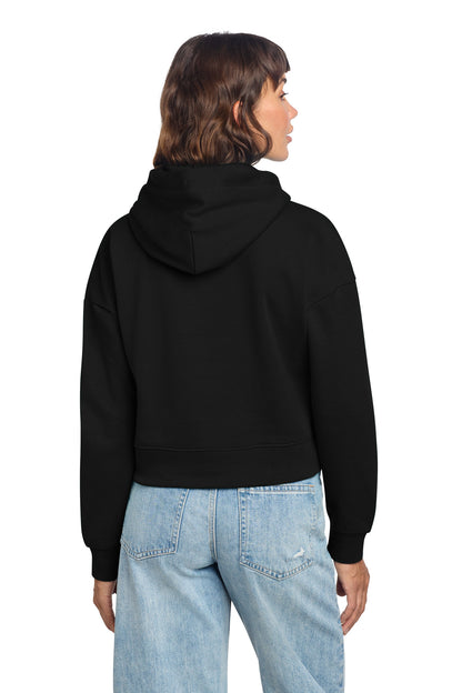 Black District Women's V.I.T. Fleece Hoodie DT6101 plain