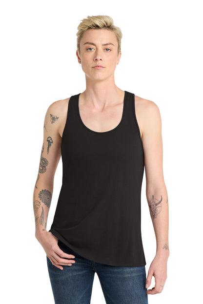 Black District Women's V.I.T. Racerback Tank DT6302 plain