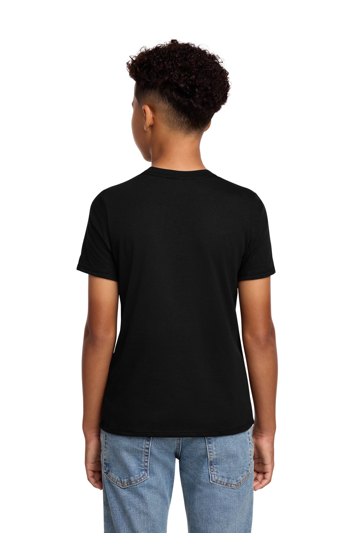 Black District Youth Perfect Blend CVC Tee DT108Y plain