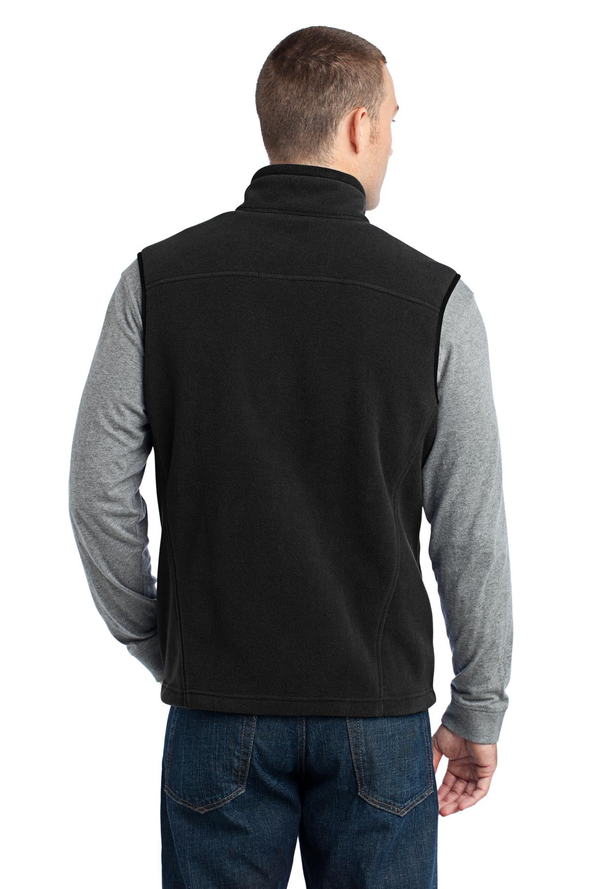 Black Eddie Bauer - Fleece Vest. EB204 plain