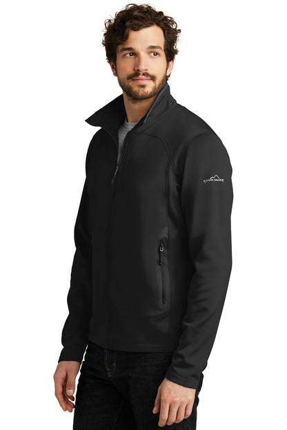 Black Eddie Bauer Highpoint Fleece Jacket. EB240 plain