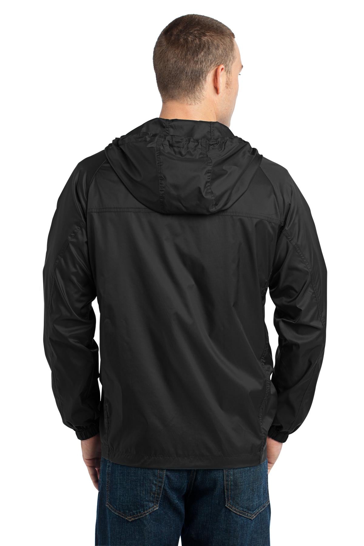 Black Eddie Bauer - Packable Wind Jacket. EB500 plain