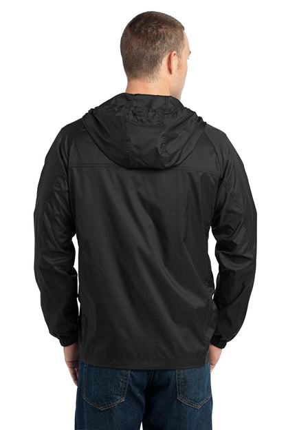 Black Eddie Bauer - Packable Wind Jacket. EB500 plain