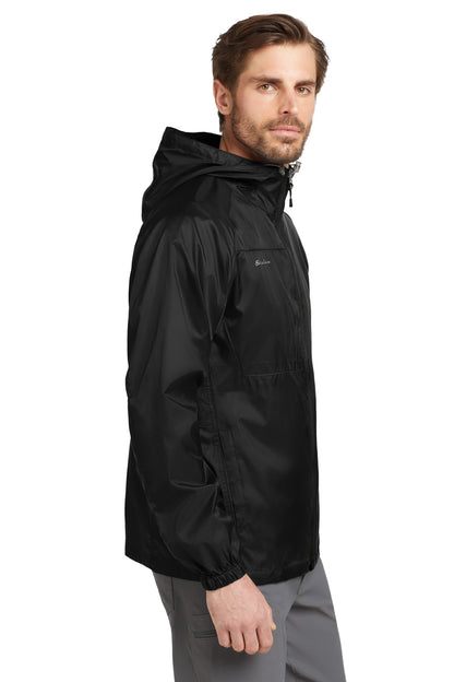 Black Eddie Bauer - Packable Wind Jacket. EB500