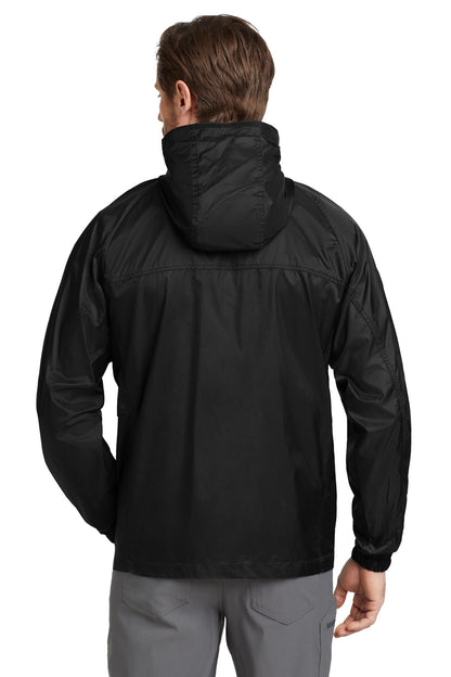 Black Eddie Bauer - Packable Wind Jacket. EB500