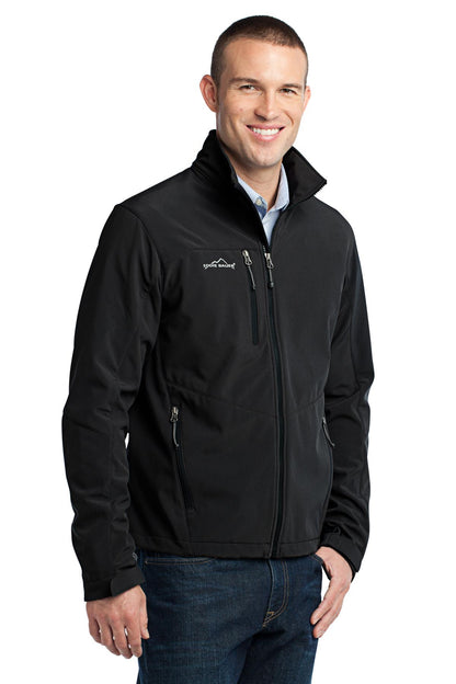 Black Eddie Bauer - Soft Shell Jacket. EB530 plain