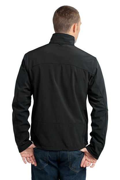 Black Eddie Bauer - Soft Shell Jacket. EB530 plain