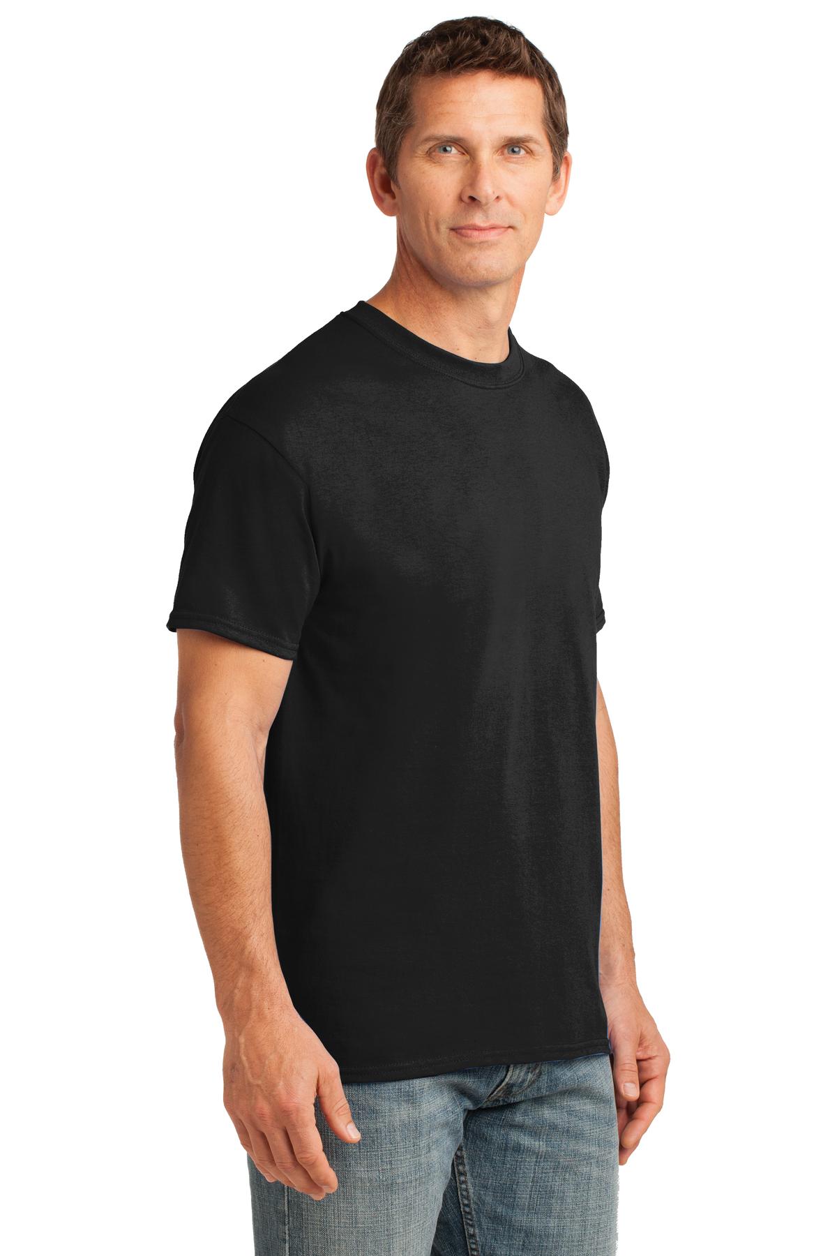 Black Gildan Gildan Performance T-Shirt. 42000 plain