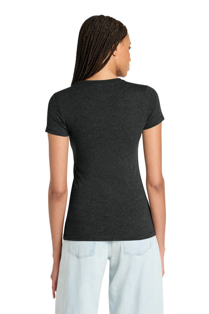 Black Ht BELLA+CANVAS Women's Slim Fit Tee. BC6004
