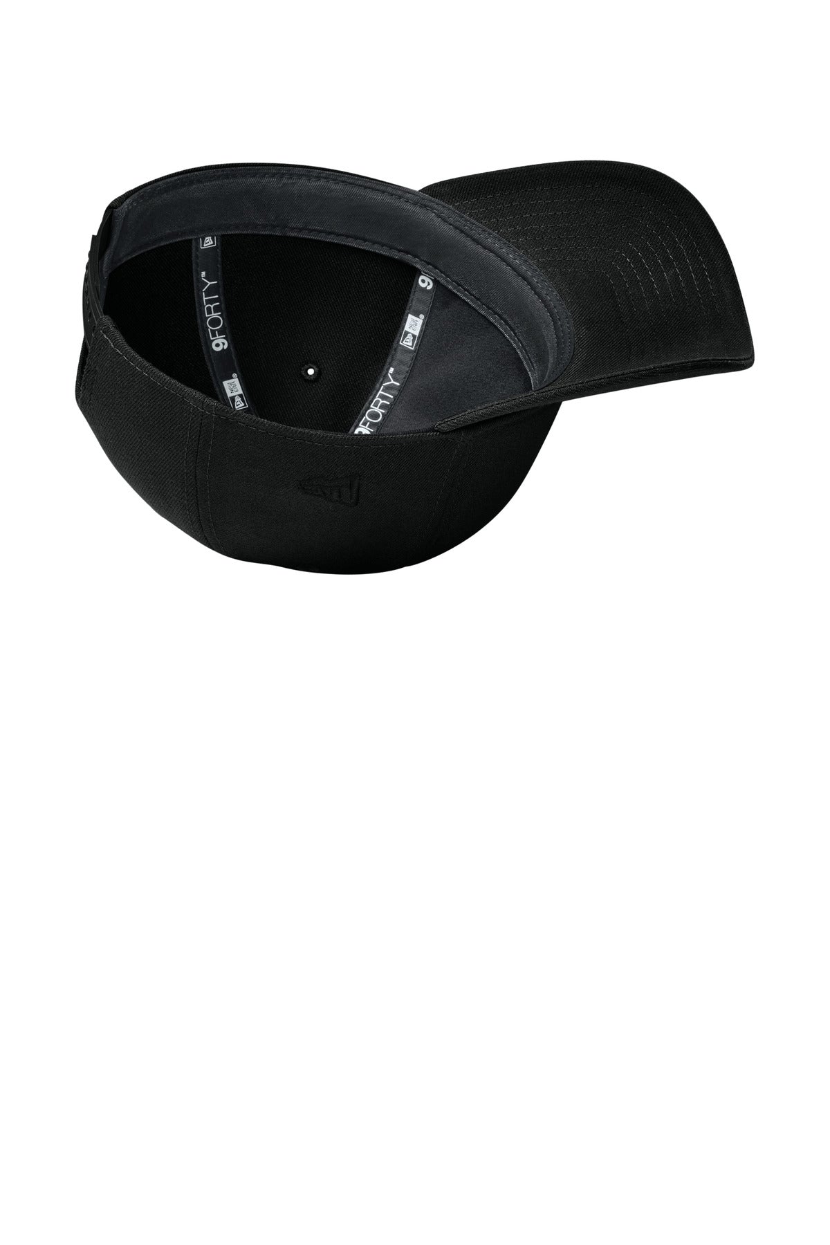 Black New Era A-Frame Snapback Cap NE211 plain