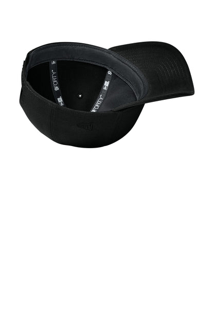 Black New Era A-Frame Snapback Cap NE211 plain