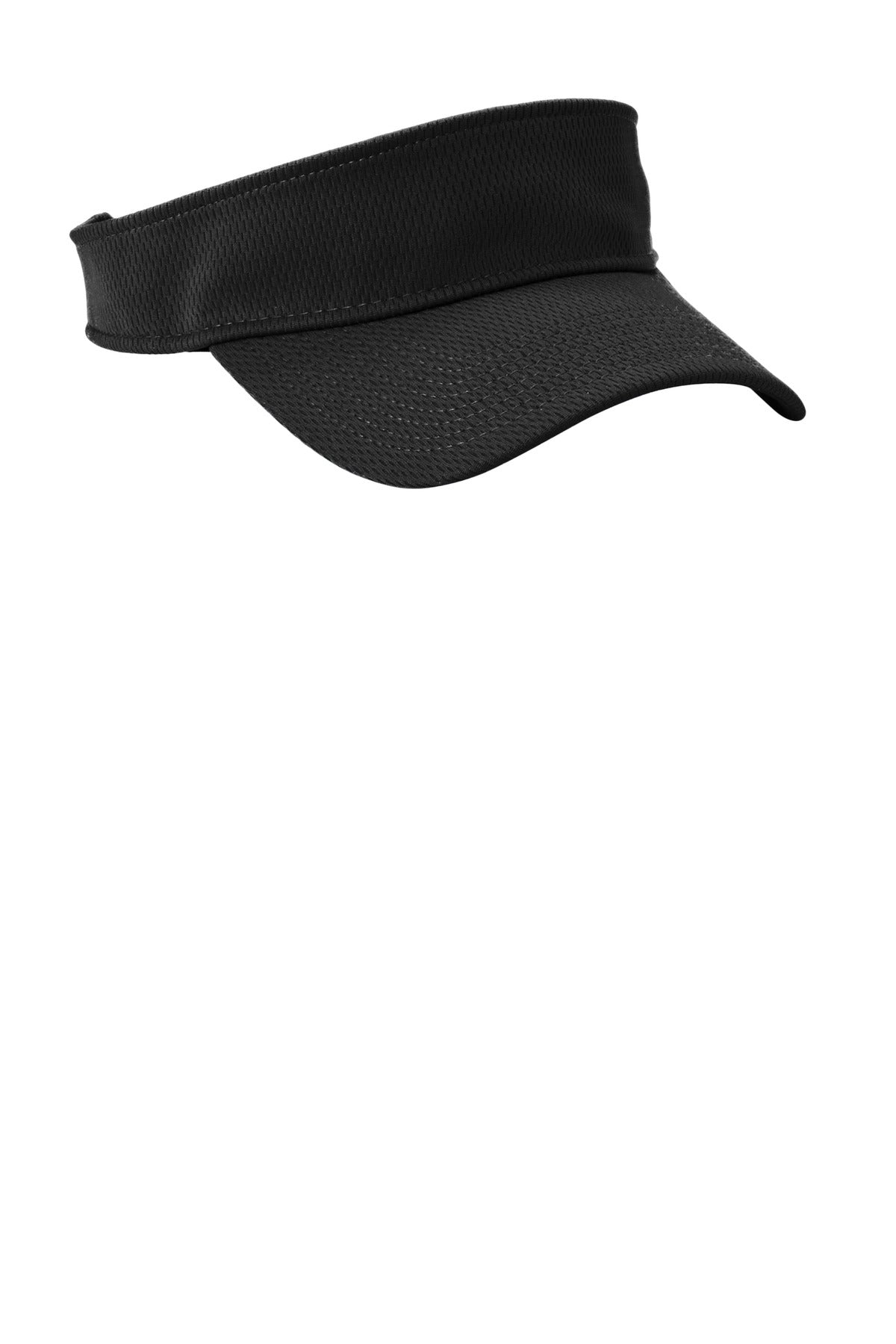 Black New Era Performance Dash Adjustable Visor NE219 plain