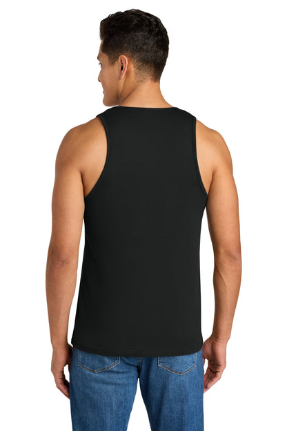 Black Next Level Apparel Cotton Muscle Tank NL3633 plain