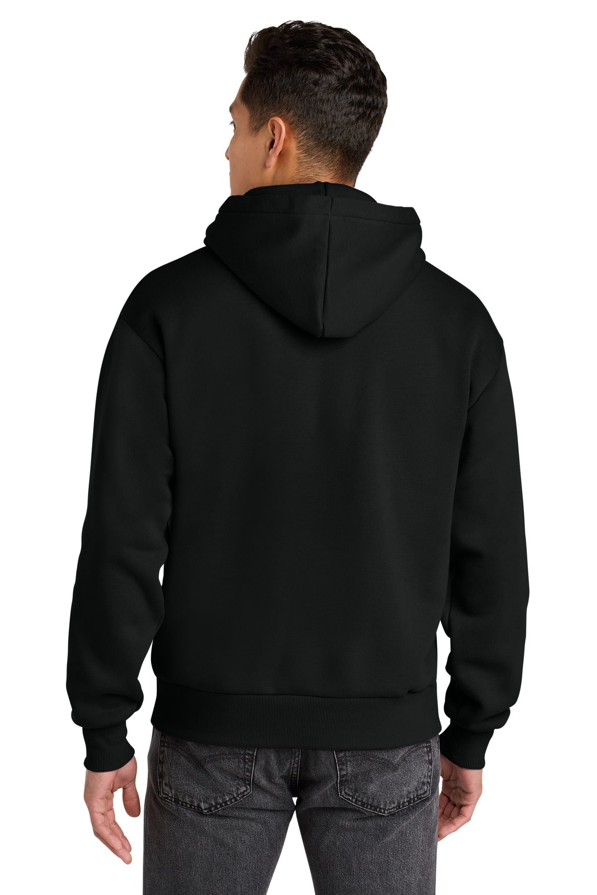 Black Next Level Apparel Heavyweight Hoodie NL9307 plain