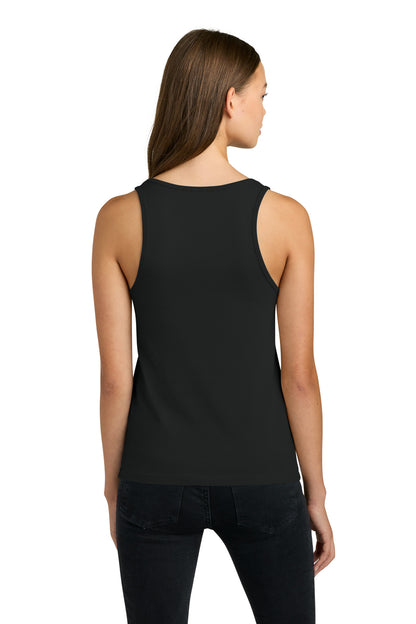 Black Next Level Apparel Women's Cotton Tank NL3933 plain