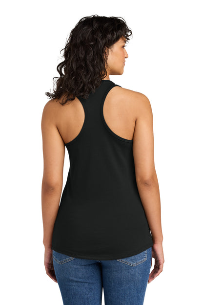 Black Next Level Apparel Women's Ideal Racerback Tank NL1533 plain