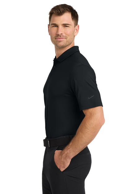 Black Nike Dri-FIT Vapor Polo NKDC2108 plain