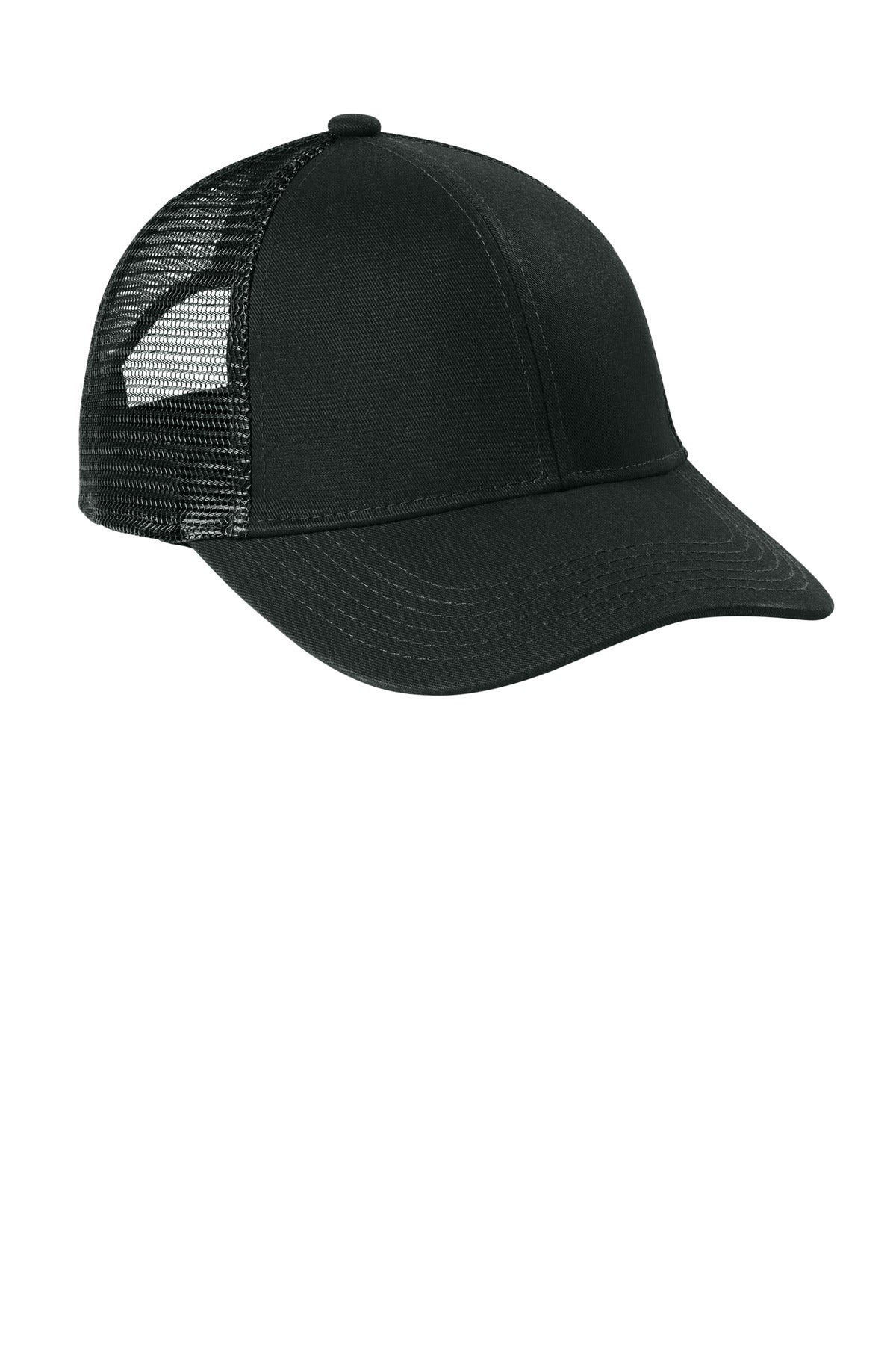 Black Port Authority Adjustable Mesh Back Cap. C911