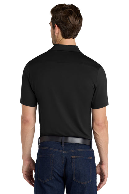 Black Port Authority City Stretch Polo K682 plain