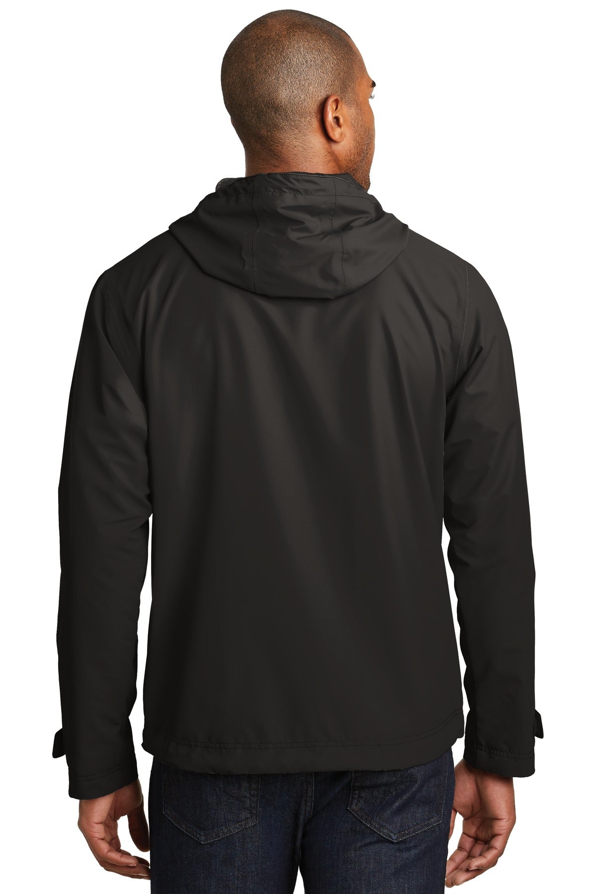 Black Port Authority Northwest Slicker. J7710 plain