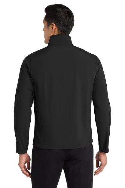 Black Port Authority Tall Core Soft Shell Jacket. TLJ317