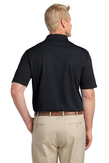 Black Port Authority Tech Pique Polo. K527 plain