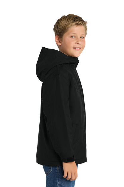 Black Port Authority Youth Team Jacket. YJP56