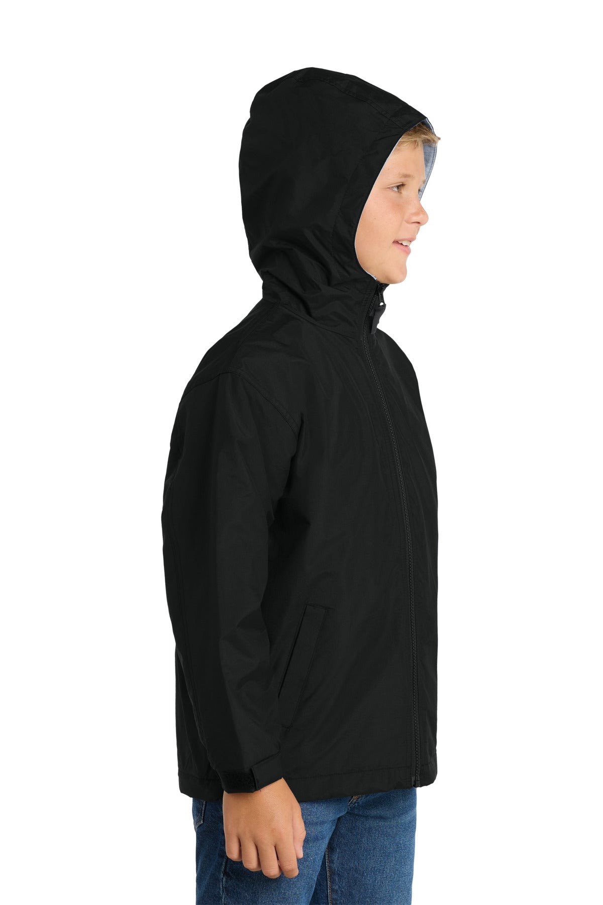 Black Port Authority Youth Team Jacket. YJP56