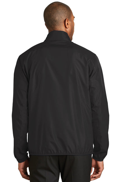 Black Port Authority Zephyr Full-Zip Jacket. J344 plain