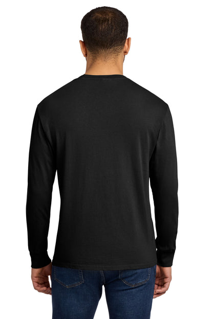 Black Port & Co Beach Wash Garment-Dyed Long Sleeve Tee PC099LS plain