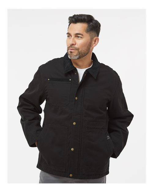 Black Rambler Boulder Cloth Jacket Tall Sizes - 5091T plain